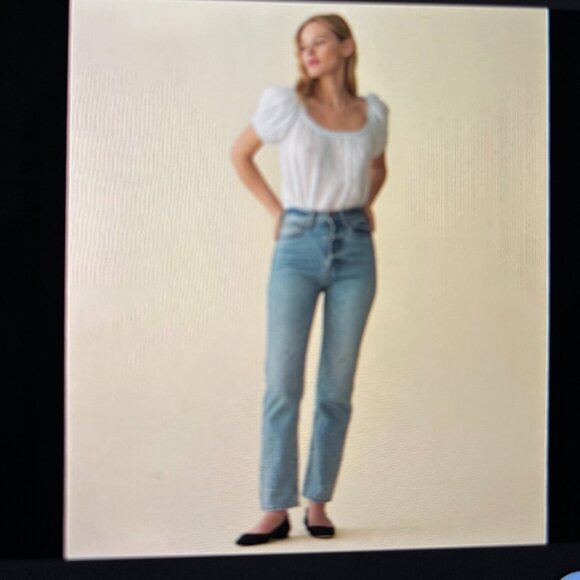 DOEN Sz 31 Diana Jean in Cap Ferrat Wash - New With Tags